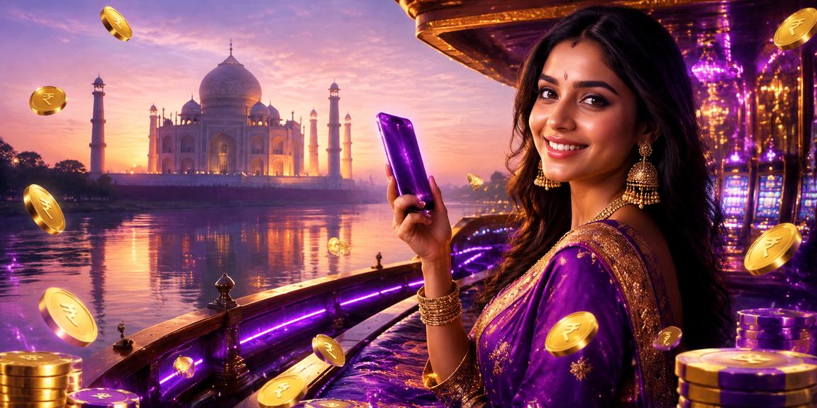 Agra Taj Mahal casino app with Indian rupee symbol