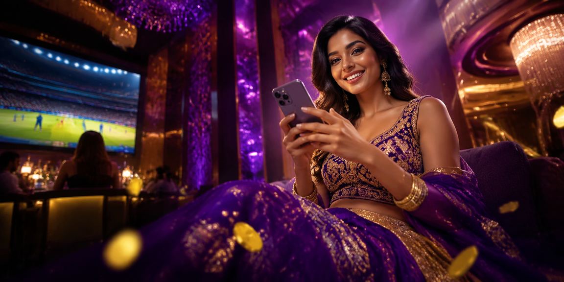 Indian cricket fans watching a match with betting apps